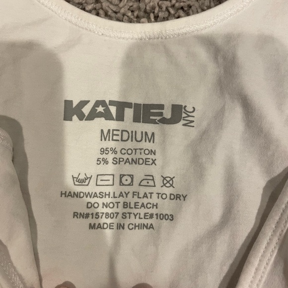 Katie J NYC White Emmy Tank - Picture 3 of 3